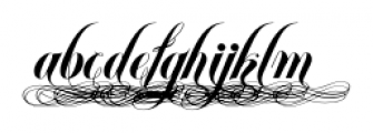 Felicita-Middle2 Regular Font LOWERCASE