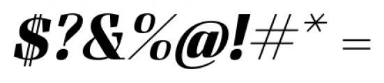 Felis Bold Oblique Font OTHER CHARS