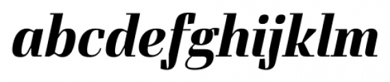 Felis Bold Oblique Font LOWERCASE