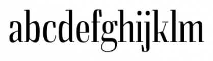 Felis Light Cond Font LOWERCASE