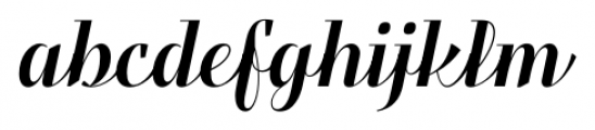 Felis Script Regular Font LOWERCASE