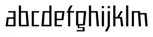 Fermo TRF Light Font LOWERCASE