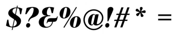 Ferrara Bold Italic Font OTHER CHARS