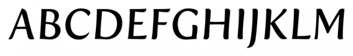 Fertigo Pro Italic Font UPPERCASE