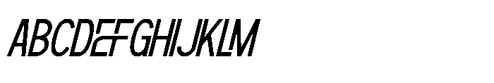 Feaqsta Italic Font UPPERCASE