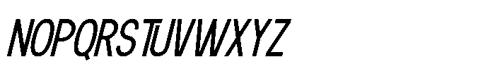 Feaqsta Italic Font UPPERCASE