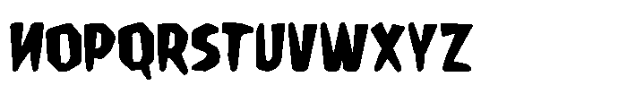 Fearist Font UPPERCASE