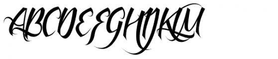 Feathergraphy Clean Font UPPERCASE