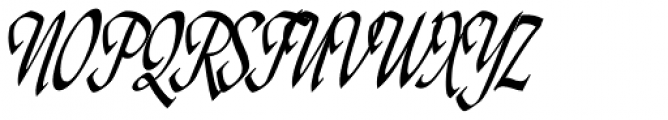 Featherpen High Font UPPERCASE