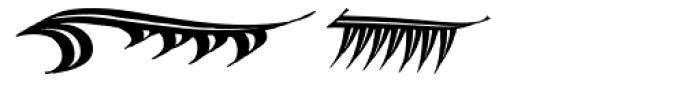 Feathers Font LOWERCASE