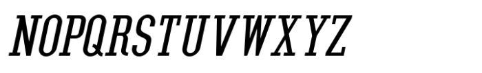 Feature Film JNL Oblique Font LOWERCASE