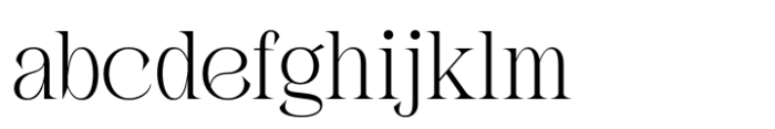 Febila Regular Font LOWERCASE