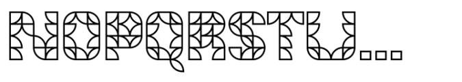 Fecktor Extended Regular Font LOWERCASE