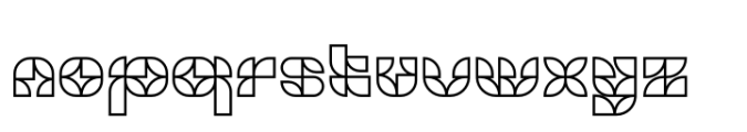 Fecktor Regular Font LOWERCASE