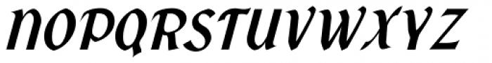 Federhozen Bold Italic Font UPPERCASE