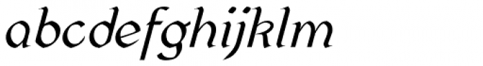 Federhozen Italic Font LOWERCASE