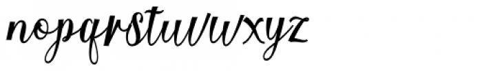 Federica Script Regular Font LOWERCASE