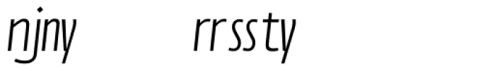Fedra Mono Light Italic Expert Font LOWERCASE