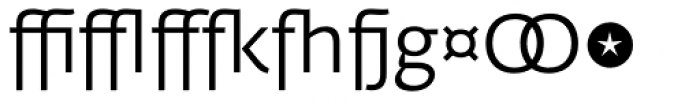 Fedra Sans Book Expert Font LOWERCASE