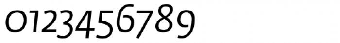 Fedra Sans Book Italic Font OTHER CHARS