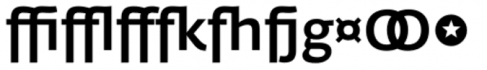 Fedra Sans Medium Expert Font LOWERCASE