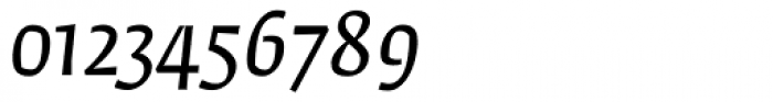 Fedra Serif A Book Italic Font OTHER CHARS