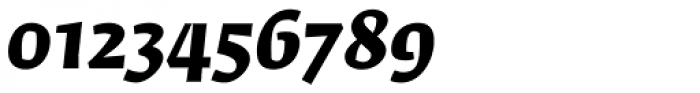 Fedra Serif A Pro Bold Italic Font OTHER CHARS