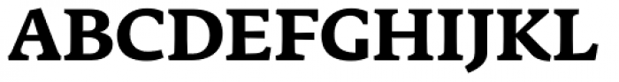 Fedra Serif A Pro Bold Font UPPERCASE
