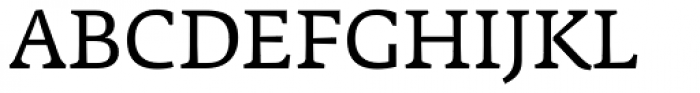 Fedra Serif A Pro Book Font UPPERCASE