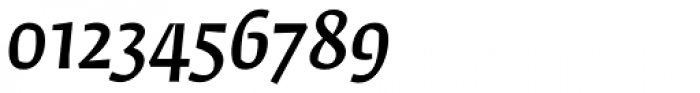 Fedra Serif A Pro Demi Italic Font OTHER CHARS