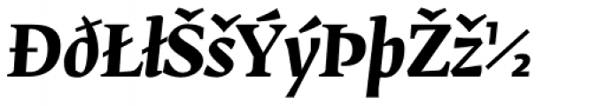 Fedra Serif B Bold Italic Expert Font UPPERCASE