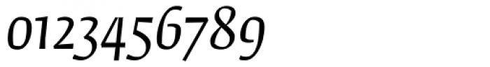 Fedra Serif B Book Italic Font OTHER CHARS