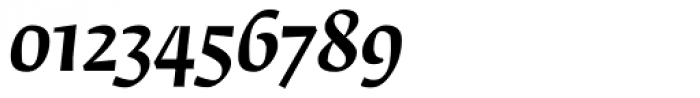 Fedra Serif B Medium Italic Font OTHER CHARS
