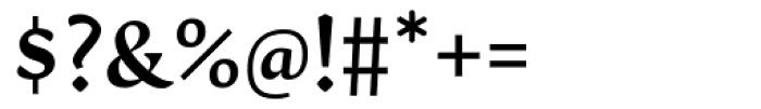 Fedra Serif B Medium TF Font OTHER CHARS