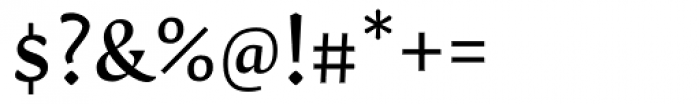 Fedra Serif B Normal Font OTHER CHARS