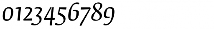 Fedra Serif B Pro Book Italic Font OTHER CHARS