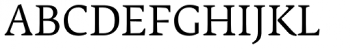 Fedra Serif B Pro Book Font UPPERCASE