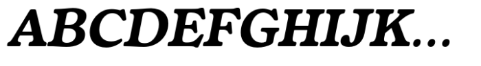 Fedro Bold Italic Font UPPERCASE