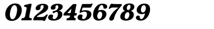 Fedro ExtraBold Italic Font OTHER CHARS