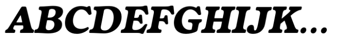 Fedro ExtraBold Italic Font UPPERCASE