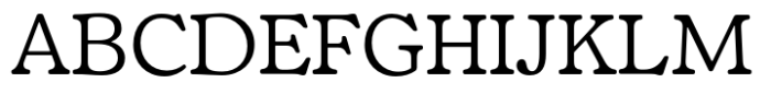 Fedro Regular Font UPPERCASE