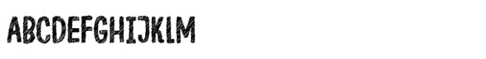 Fedtspiller Scribble Font UPPERCASE