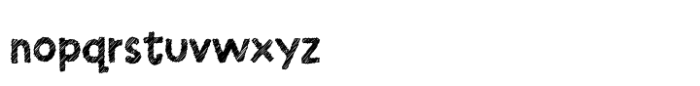 Fedtspiller Scribble Font LOWERCASE