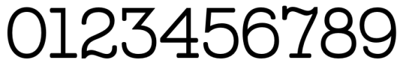 Feedbacker Typewriter Regular Font OTHER CHARS