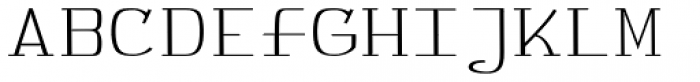 Feggolite Hatched Thin Font UPPERCASE