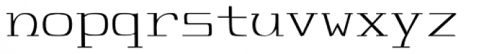 Feggolite Hatched Thin Font LOWERCASE