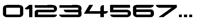 Fegoriz Expanded Font OTHER CHARS