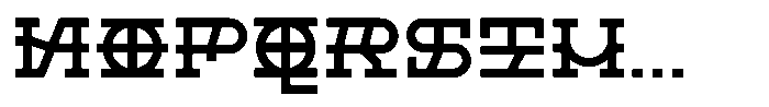 Felarium Romans Font UPPERCASE