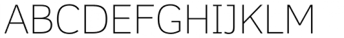 Felbridge Pro Thin Font UPPERCASE