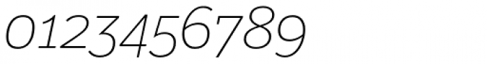 Felbridge Std Thin Italic Font OTHER CHARS